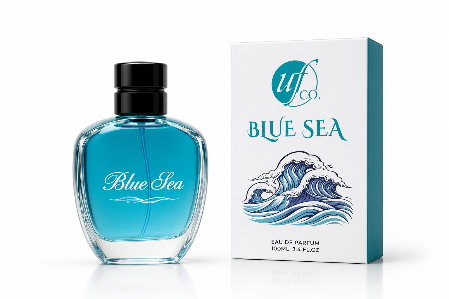 Blue Sea Eau de Parfum 100ml bottle